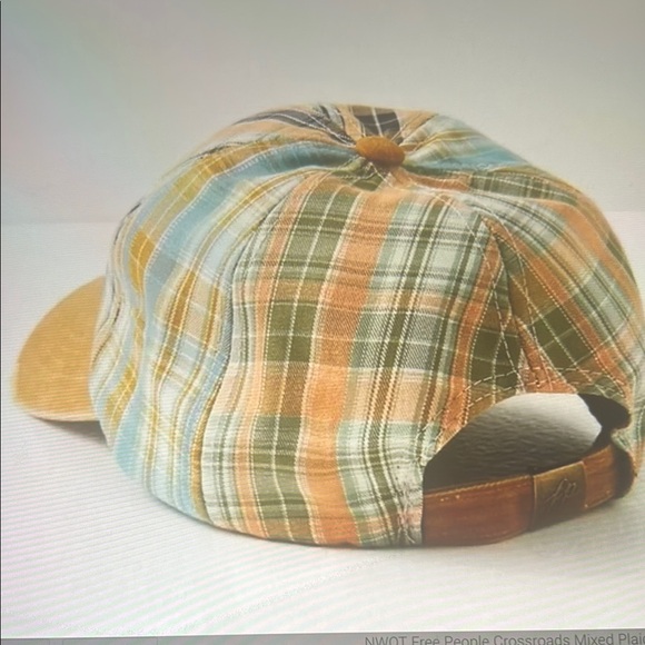 Plaid Multicolor Cap - Picture 3 of 4
